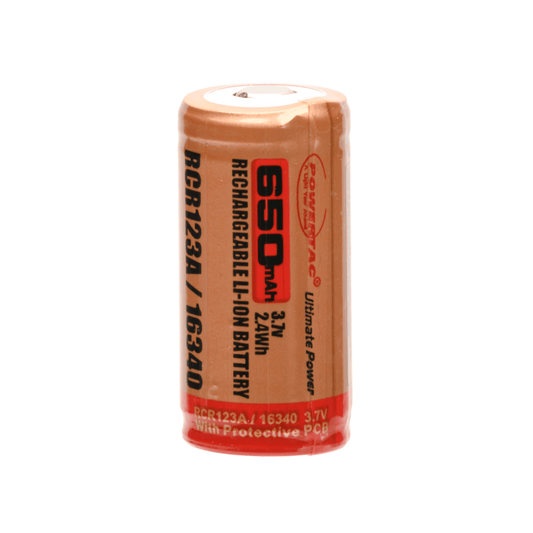 Powertac RCR123A /16340 Battery