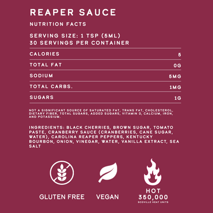 Elijah's Xtreme Reaper Hot Sauce (12 pk Case)