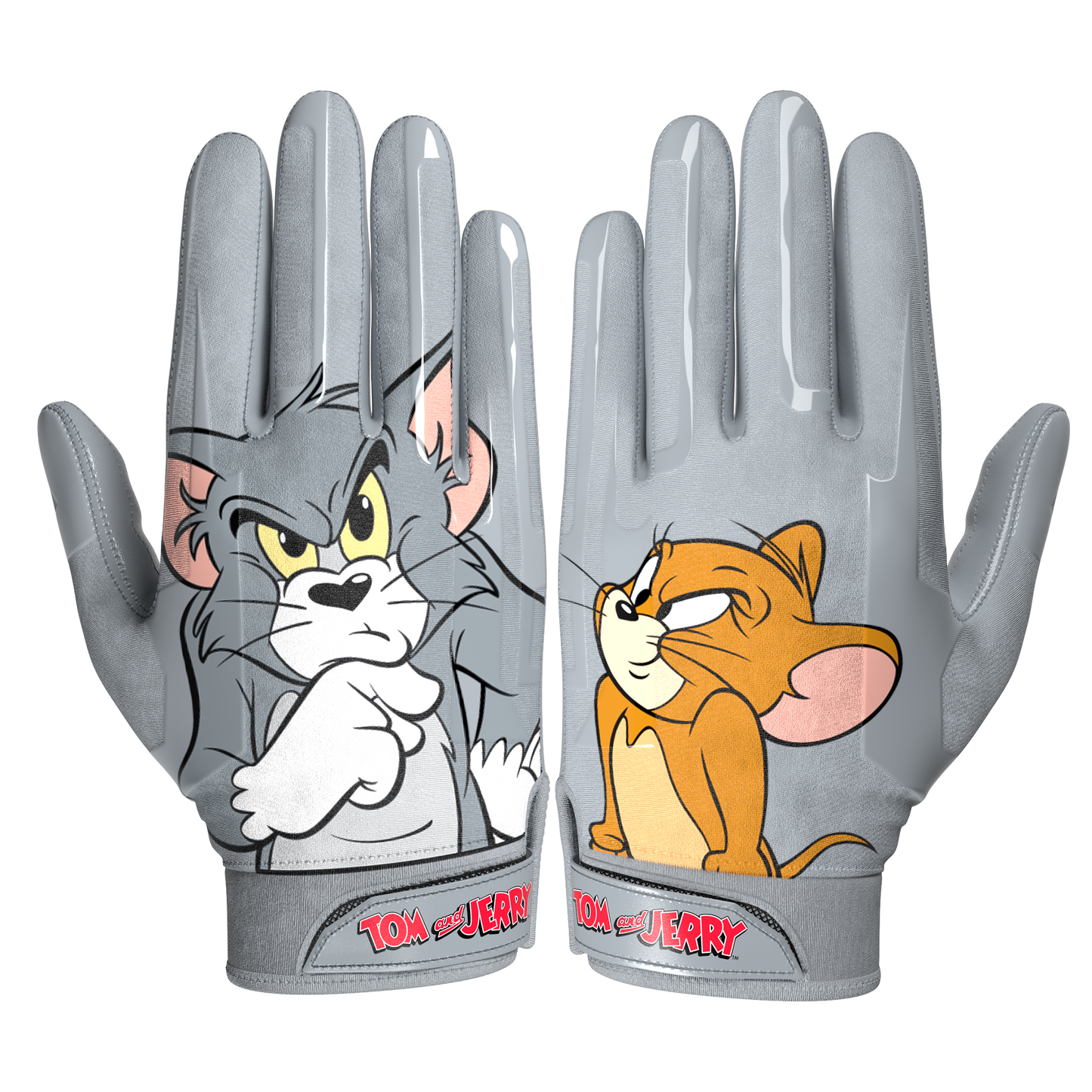 Tom and Jerry Football Gloves - VPS1 by Phenom Elite