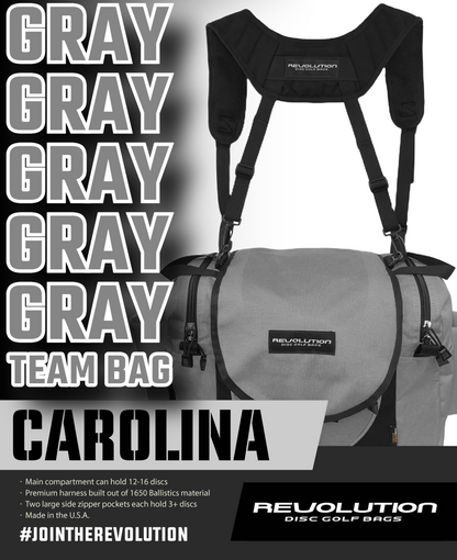 Gotta Go Gotta Throw Revolution Carolina Team V3 Disc Golf Bag - Mountain Mist