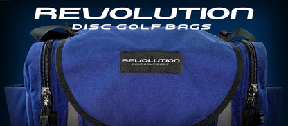 Gotta Go Gotta Throw Revolution Carolina Team V3 Disc Golf Bag - Sapphire