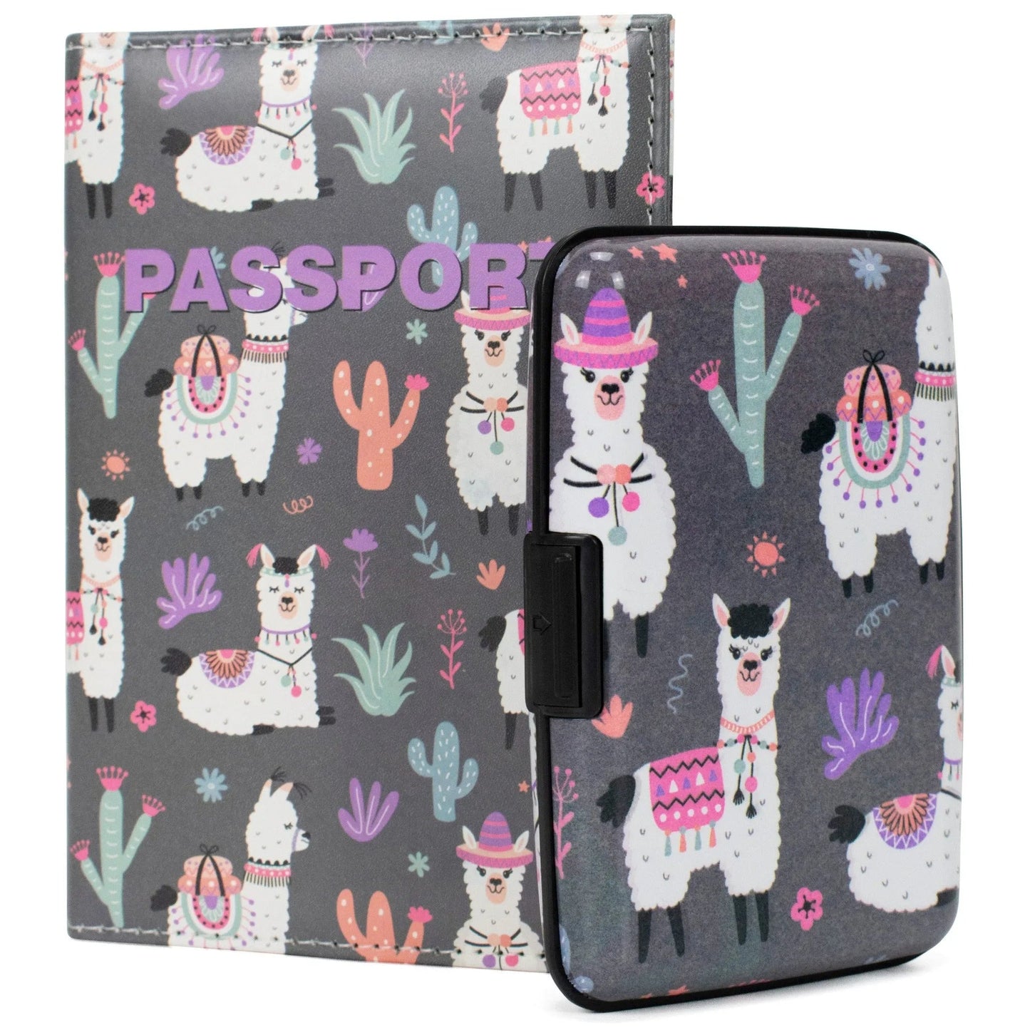 Miami Carry On RFID Wallet & Passport Cover Set