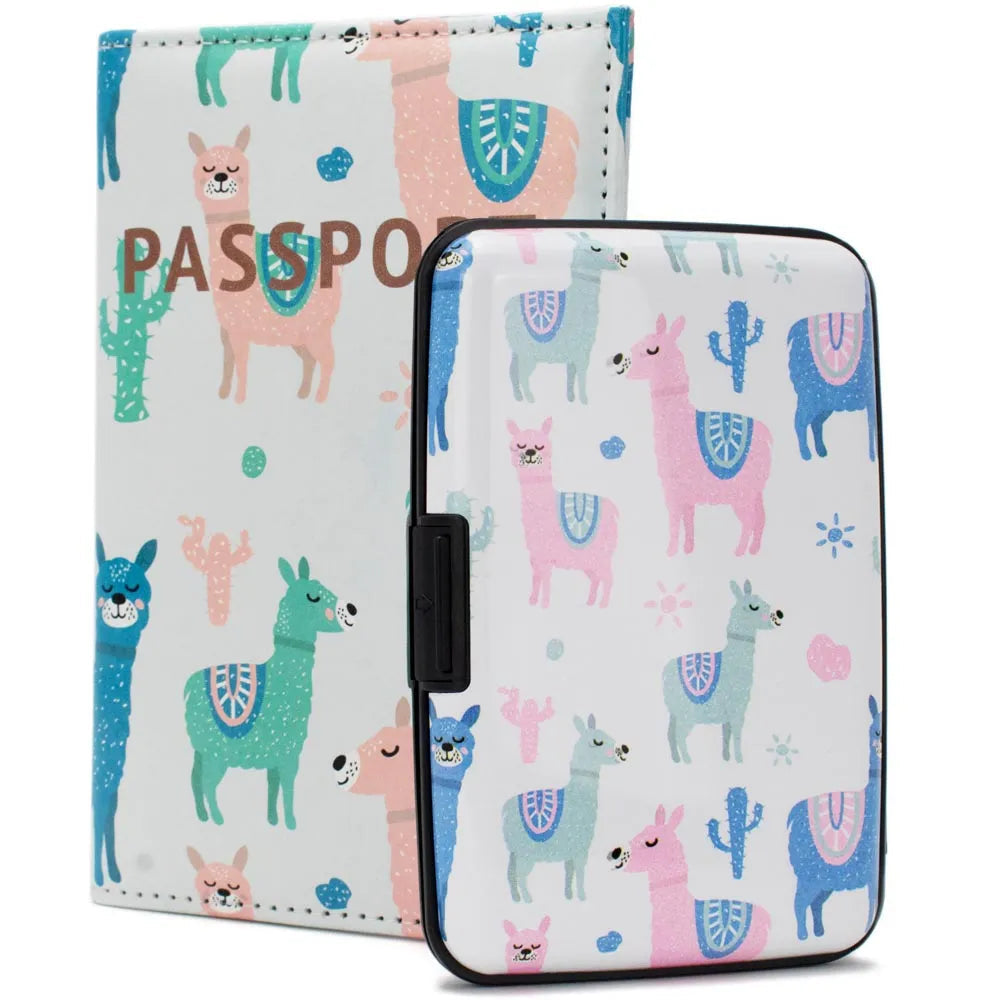 Miami Carry On RFID Wallet & Passport Cover Set