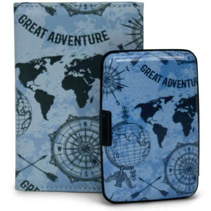 Miami Carry On RFID Wallet & Passport Cover Set