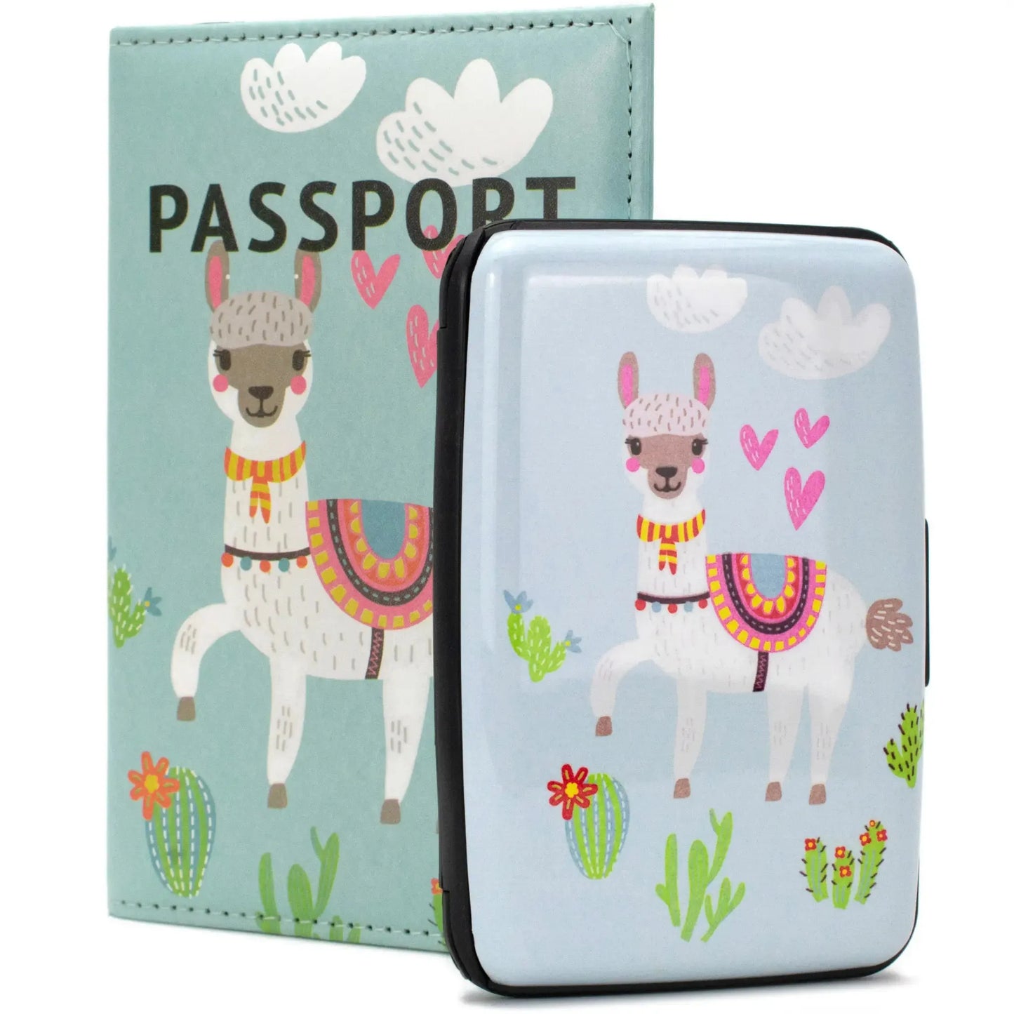 Miami Carry On RFID Wallet & Passport Cover Set