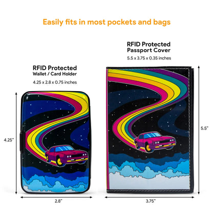 Miami Carry On RFID Wallet & Passport Cover Set