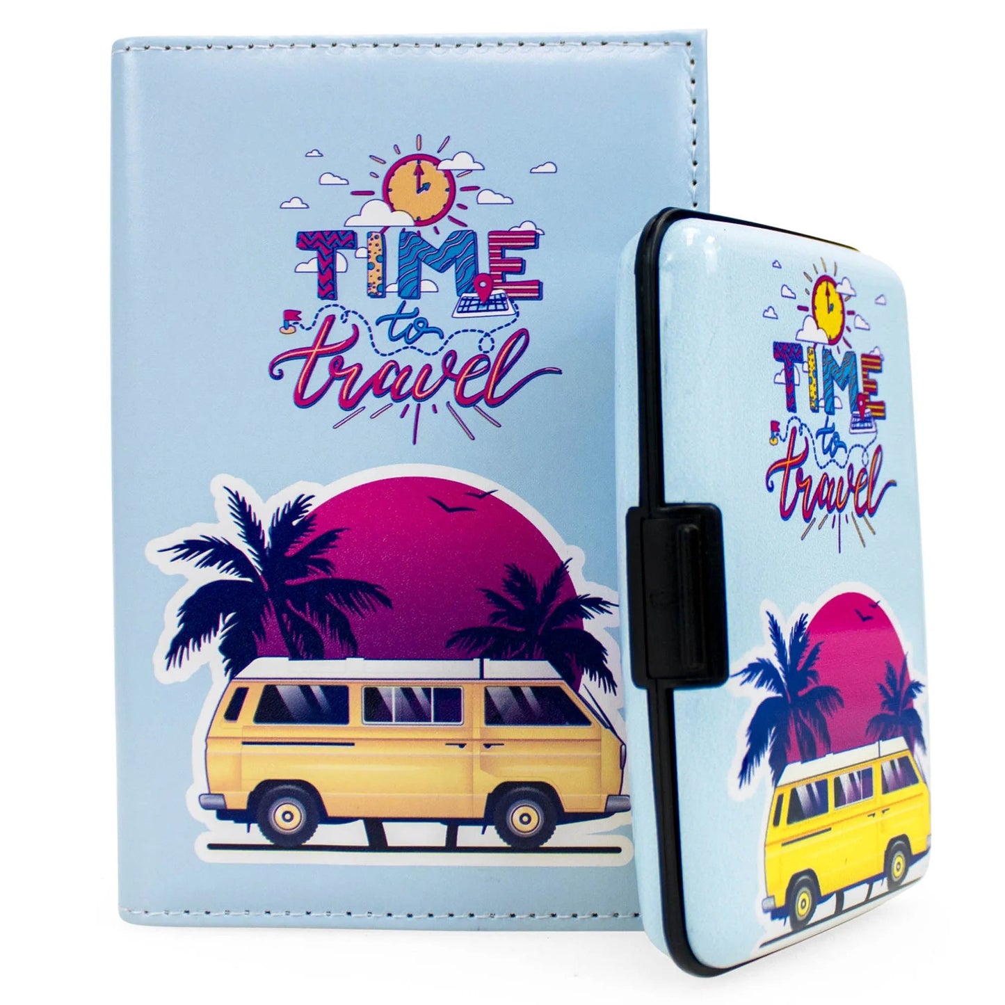 Miami Carry On RFID Wallet & Passport Cover Set