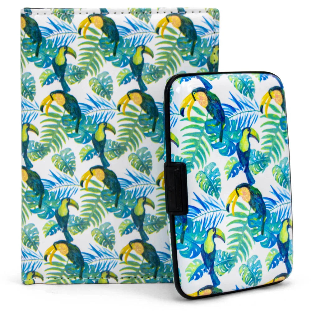 Miami Carry On RFID Wallet & Passport Cover Set