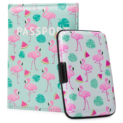 Miami Carry On RFID Wallet & Passport Cover Set