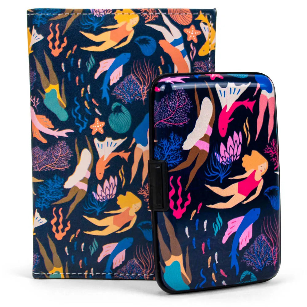 Miami Carry On RFID Wallet & Passport Cover Set