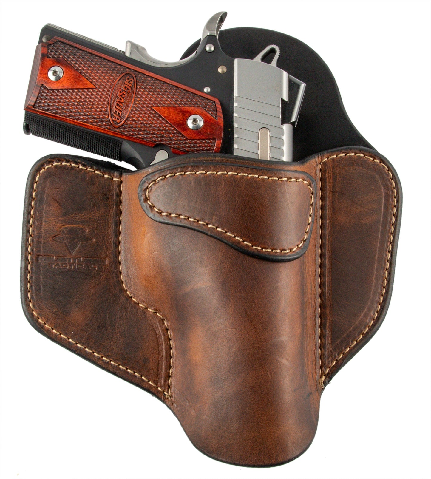 Relentless Tactical Comfort Carry Leather OWB Holster | Made in USA | Lifetime Warranty