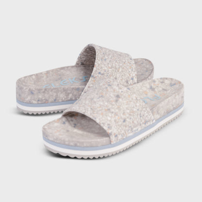 Fleks East Beach Slide Platform - Faded Denim
