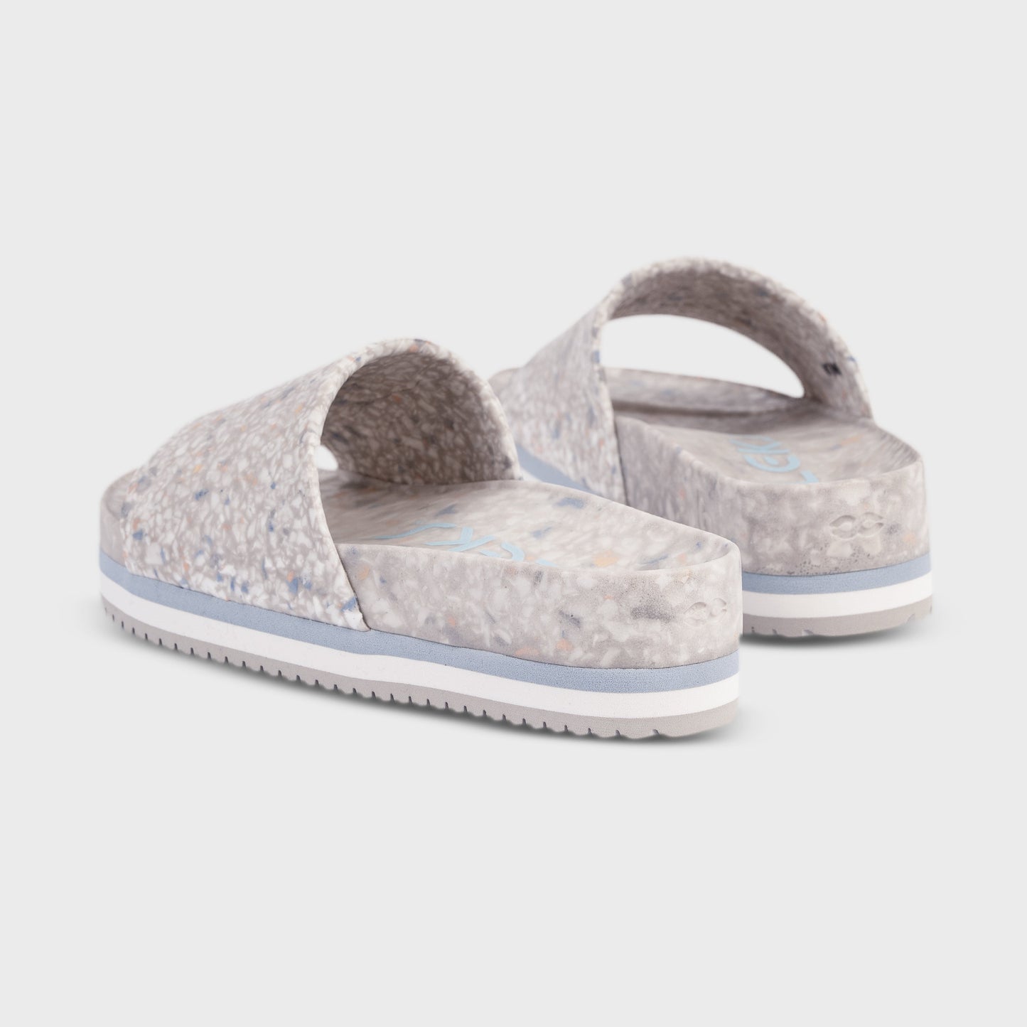 Fleks East Beach Slide Platform - Faded Denim