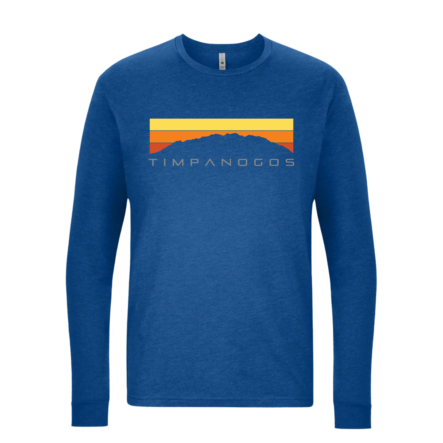 Timpanogos Hiking Co. Retro Mountain Classic (warm) Long Sleeve T-Shirt