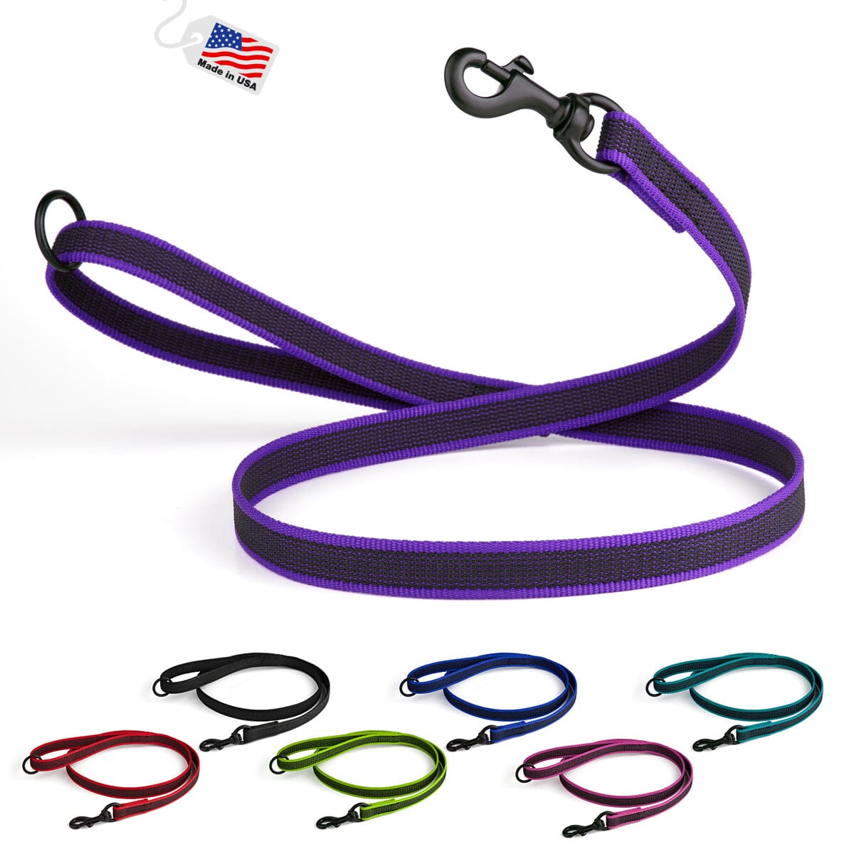 Dogline Rubber Infused Nylon Dog Leash