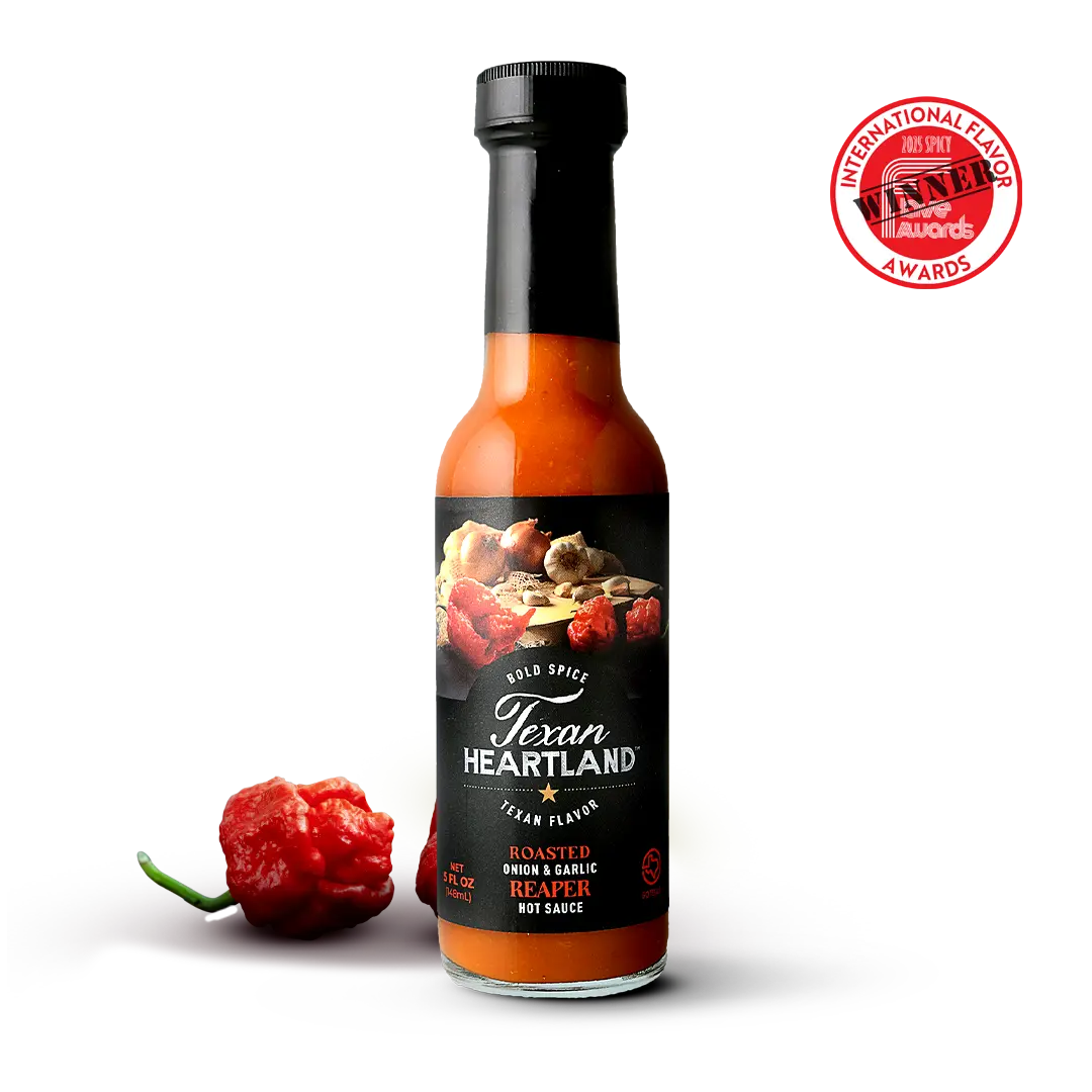 Texan Heartland Roasted Onion & Garlic Reaper Hot Sauce