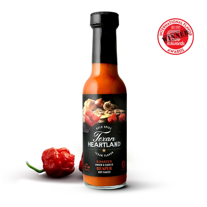 Texan Heartland Roasted Onion & Garlic Reaper Hot Sauce