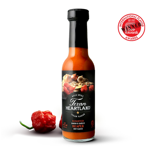 Texan Heartland Roasted Onion & Garlic Reaper Hot Sauce