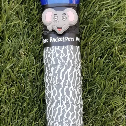 Racket Pets Overgrip Tape for Tennis Racket - Gray Elephant (pack of 2)