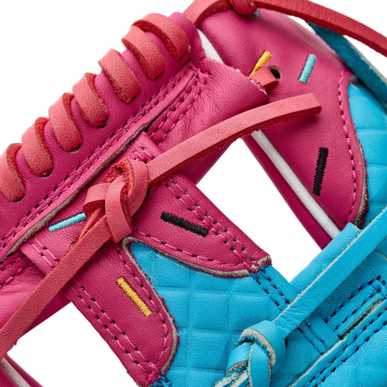 Resilient SFBL Youth Ball Glove - Ice Cream (Cotton Candy Blue and Pink)