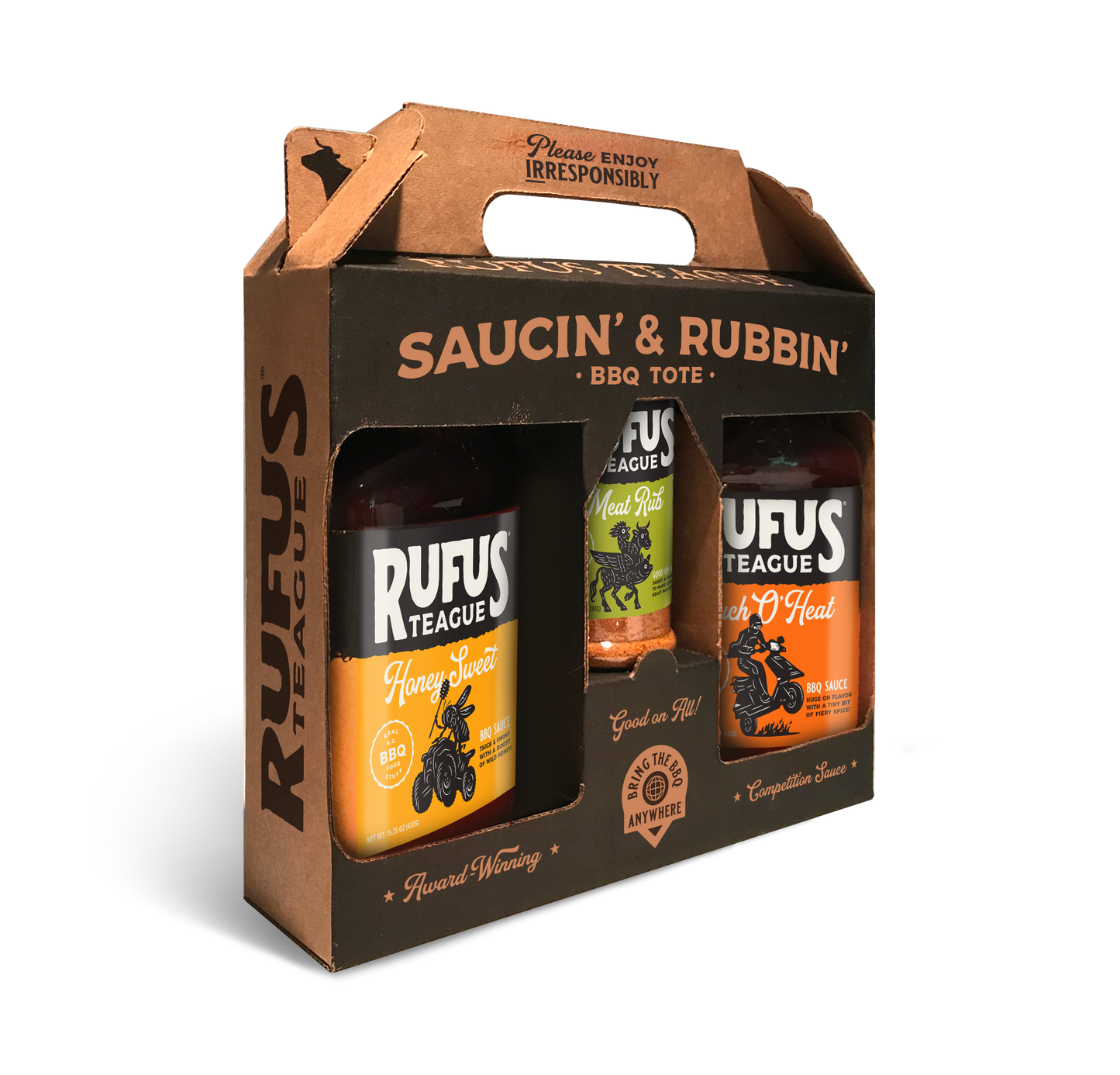 Rufus Teague 3 PACK GIFT TOTE