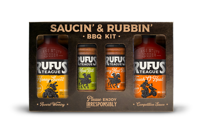 Rufus Teague SAUCIN' & RUBBIN' KIT (4 pack)