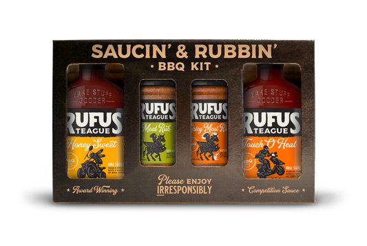 Rufus Teague SAUCIN' & RUBBIN' KIT (4 pack)