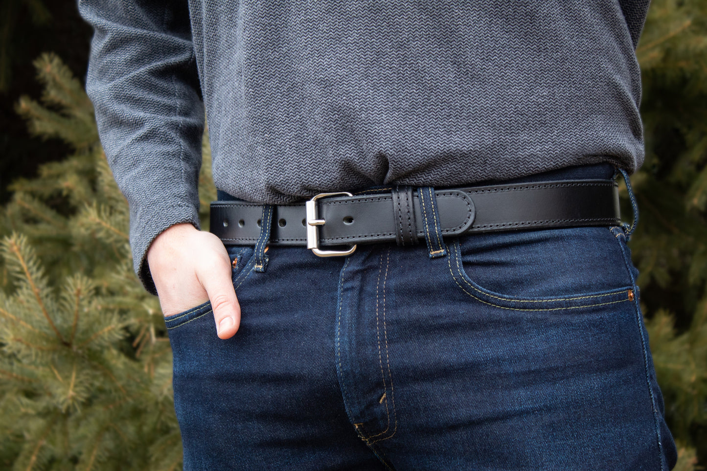Relentless Tactical The Ultimate Concealed Carry CCW Leather Gun Belt - Made in USA - Lifetime Warranty