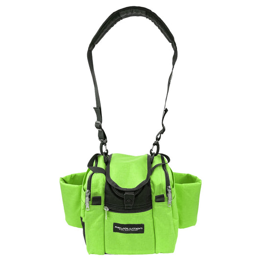 Gotta Go Gotta Throw Revolution Mini Deluxe V3 Disc Golf Bag - Lime Green