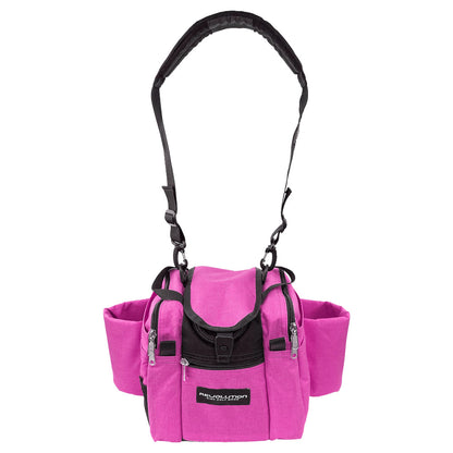 Gotta Go Gotta Throw Revolution Mini Deluxe V3 Disc Golf Bag - Brilliant Rose