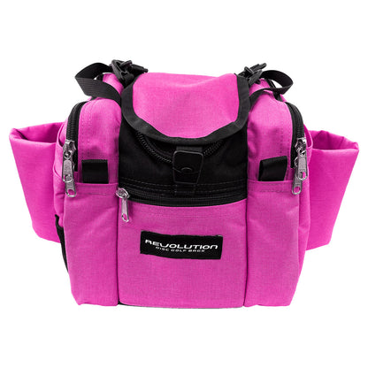 Gotta Go Gotta Throw Revolution Mini Deluxe V3 Disc Golf Bag - Brilliant Rose
