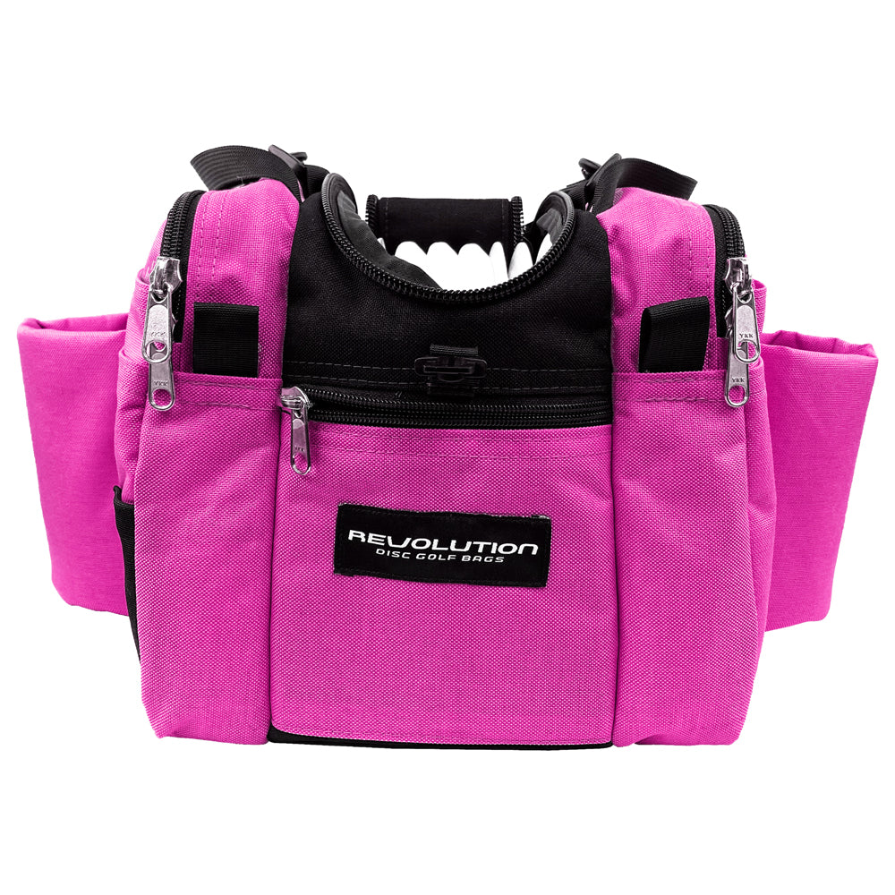 Gotta Go Gotta Throw Revolution Mini Deluxe V3 Disc Golf Bag - Brilliant Rose