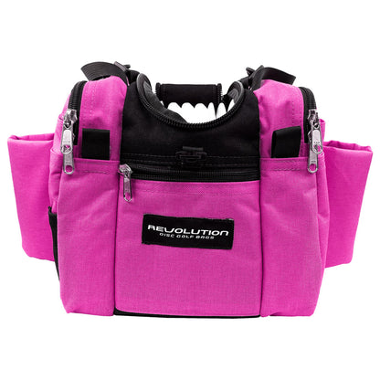 Gotta Go Gotta Throw Revolution Mini Deluxe V3 Disc Golf Bag - Brilliant Rose