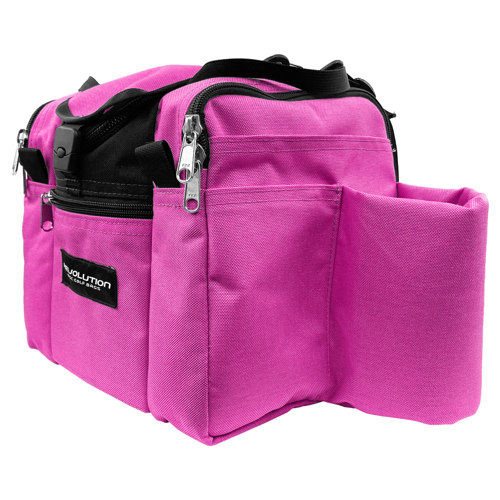 Gotta Go Gotta Throw Revolution Mini Deluxe V3 Disc Golf Bag - Brilliant Rose