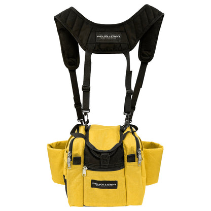 Gotta Go Gotta Throw Revolution Mini Deluxe V3 Disc Golf Bag - Golden Dream