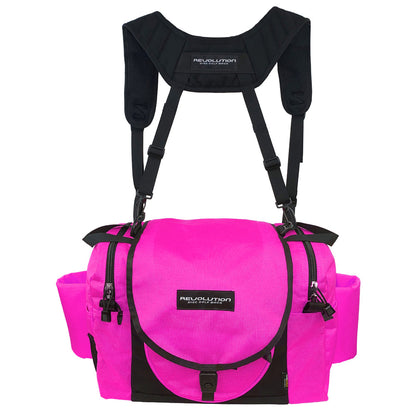 Gotta Go Gotta Throw Revolution Carolina Team V3 Disc Golf Bag - Brilliant Rose