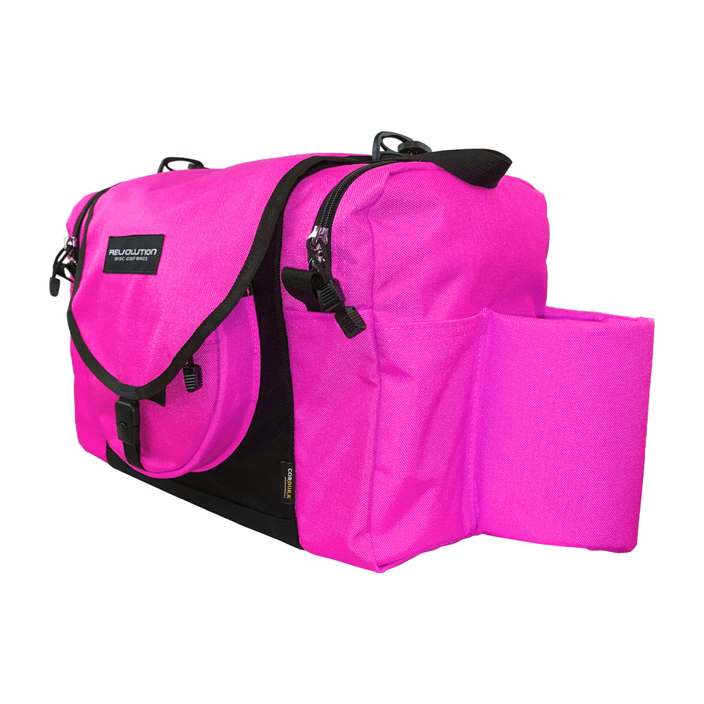 Gotta Go Gotta Throw Revolution Carolina Team V3 Disc Golf Bag - Brilliant Rose