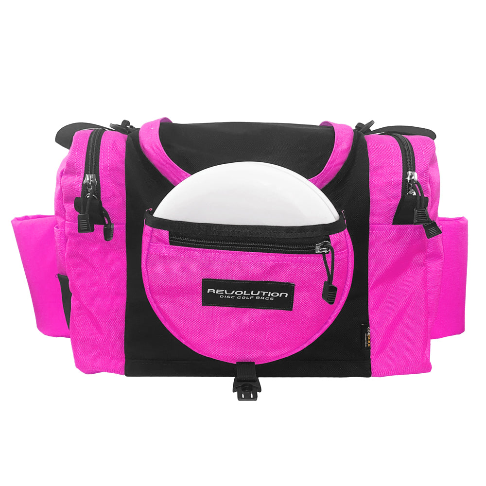 Gotta Go Gotta Throw Revolution Carolina Team V3 Disc Golf Bag - Brilliant Rose