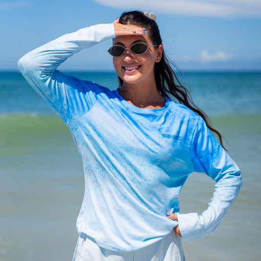 Seatec Outfitters WOMEN'S SPORT TEC | BLUE MAHI | CREW