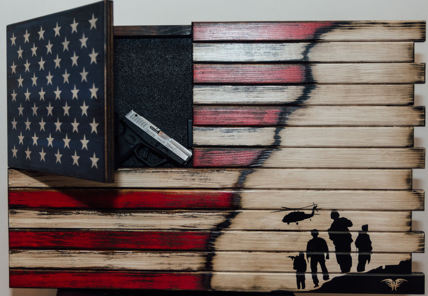 Liberty Home Concealment "Heroes In Arms" Concealment Flag
