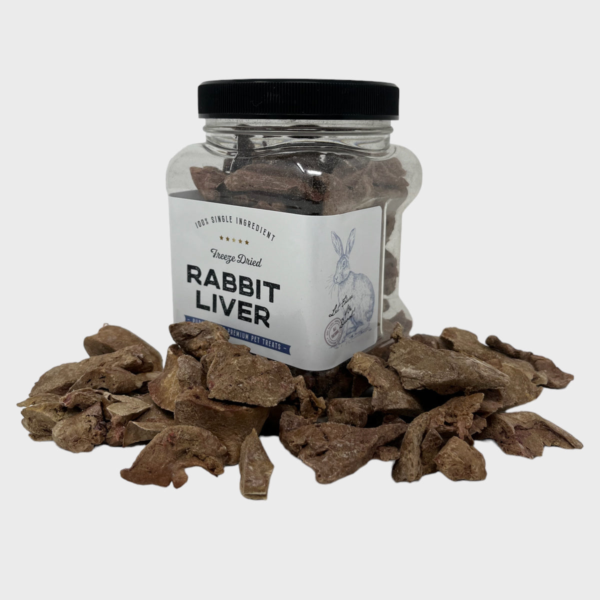 Jack’s Premium Rabbit Liver Freeze Dried