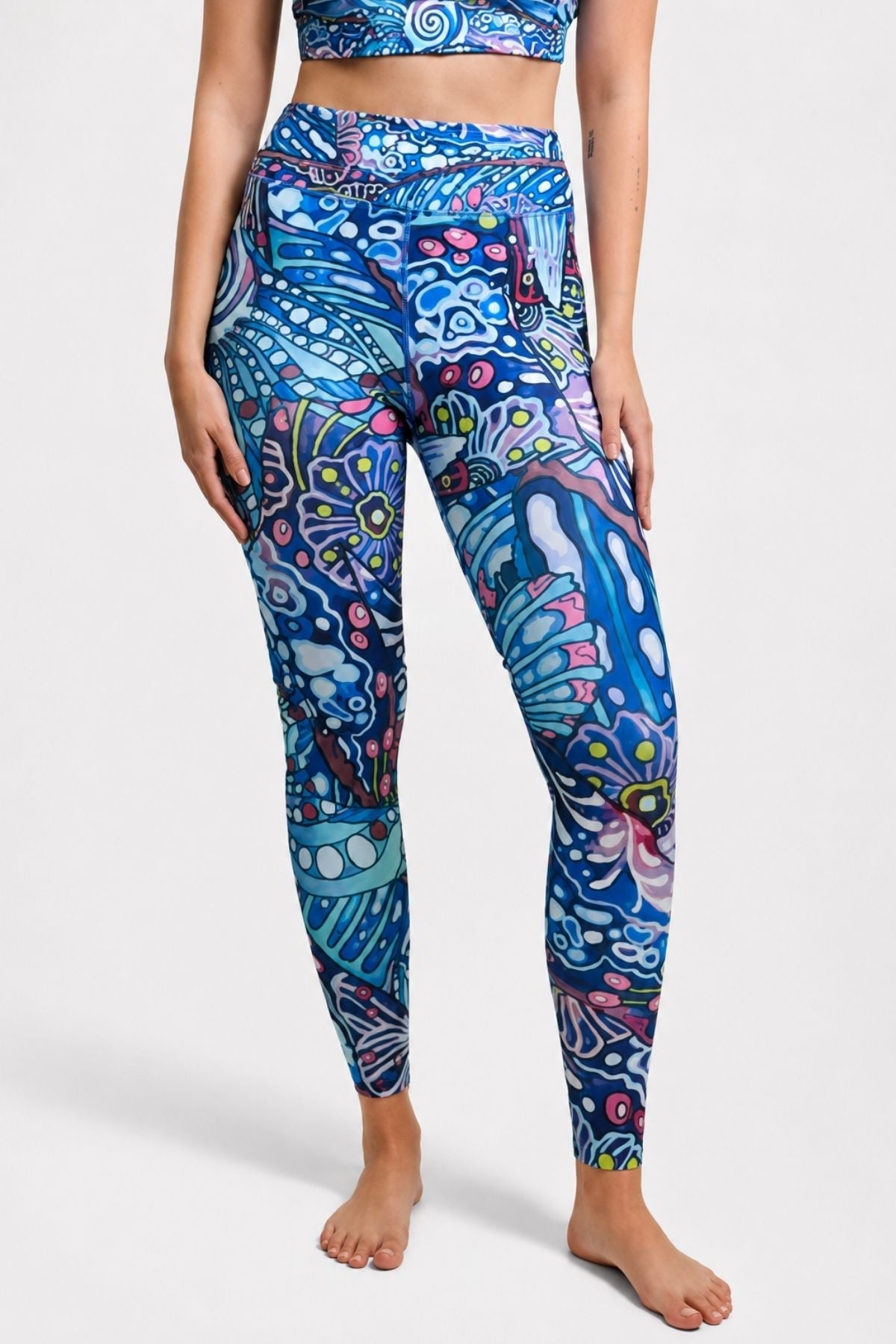 FisheWear Enchanted Grayling High-Waisted Leggings