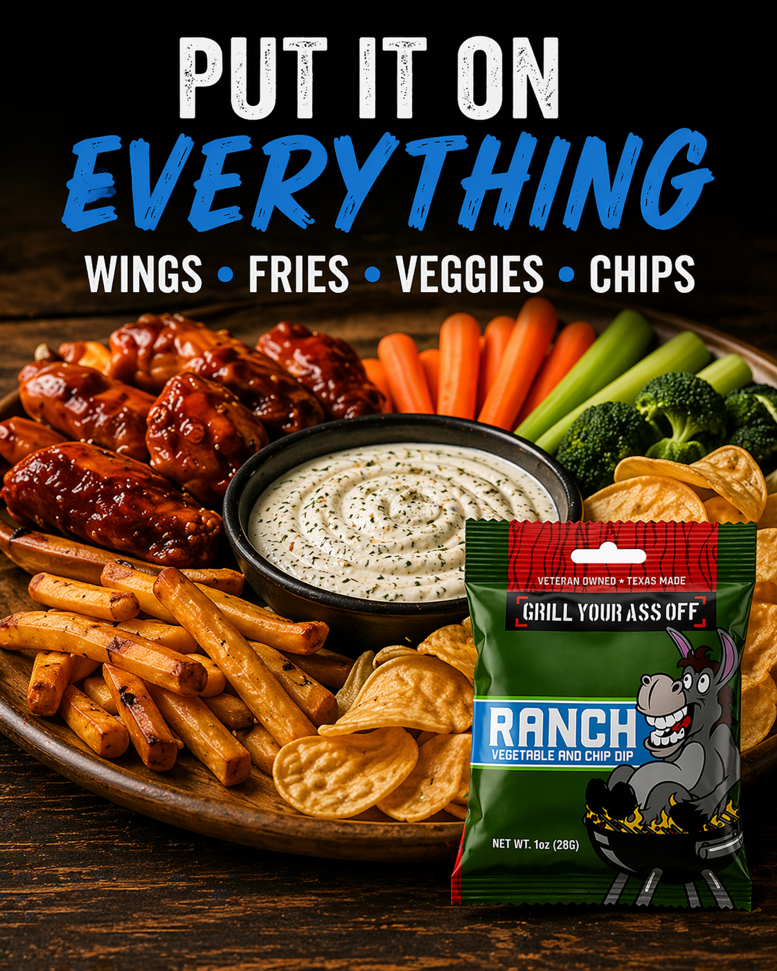 Grill Your Ass Off Ranch Dip