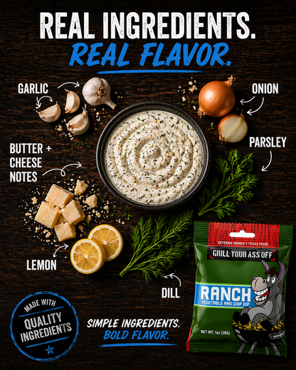 Grill Your Ass Off Ranch Dip