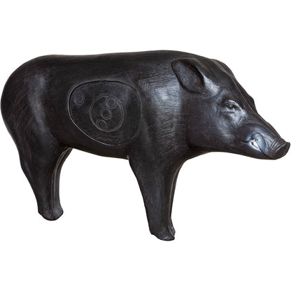 BIGshot Archery Real Wild 3D Black Boar Archery Target with EZ Pull Foam