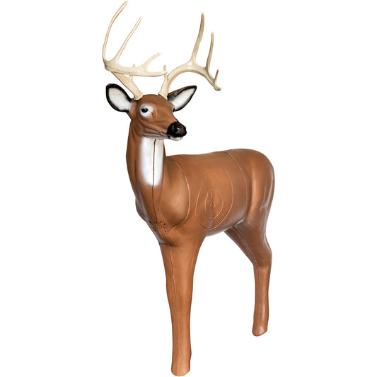 BIGshot Archery Real Wild 3D Medium Series Alert Buck Archery Target with EZ Pull Foam
