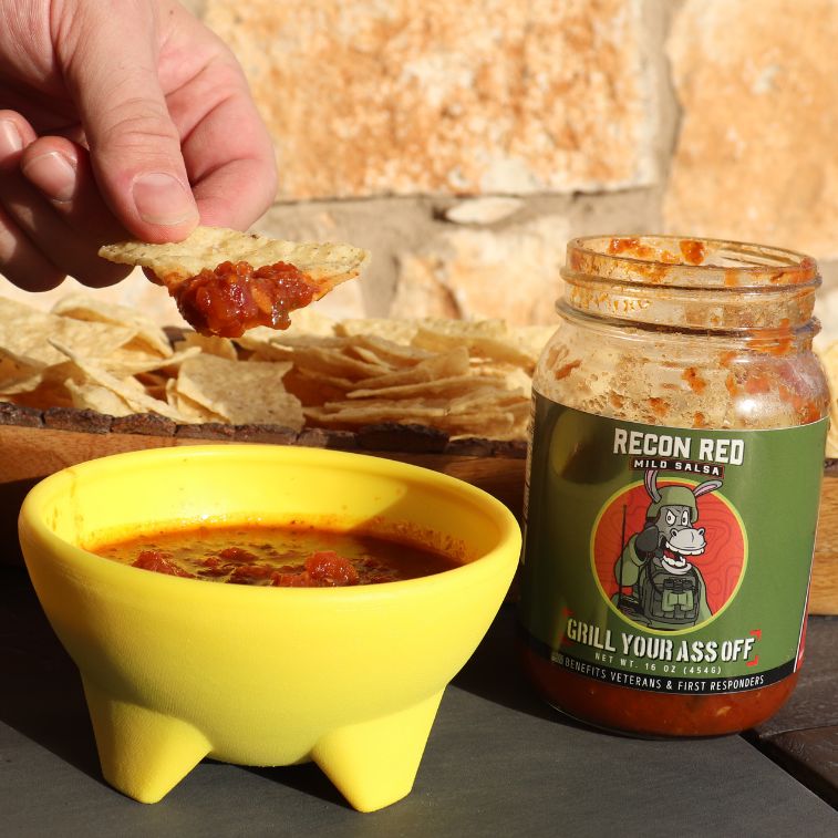 Grill Your Ass Off Recon Red Mild Salsa