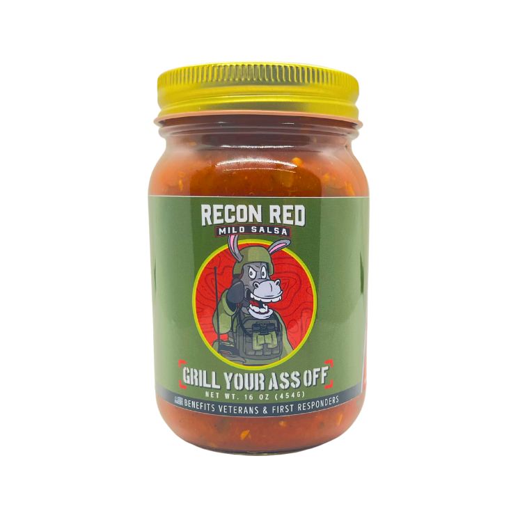 Grill Your Ass Off Recon Red Mild Salsa