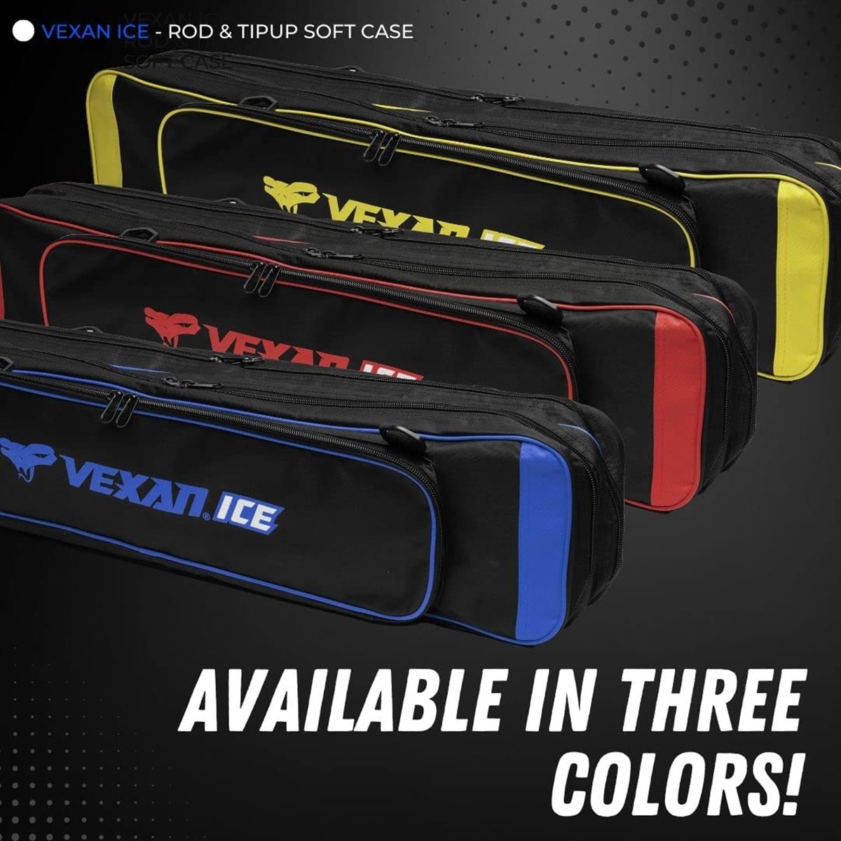 VEXAN® 36.5" Ice Fishing Combo Rod Tackle Bag