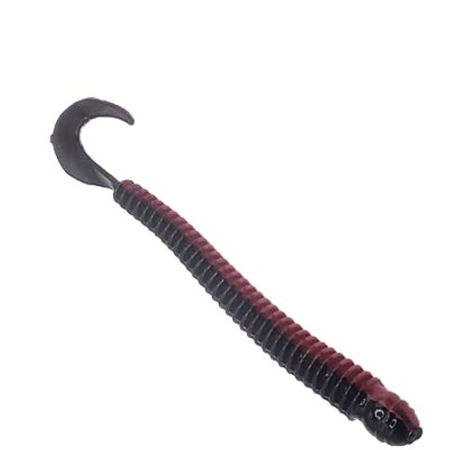 Just Lures Fishing Ring Worm 4" -  Red Shad